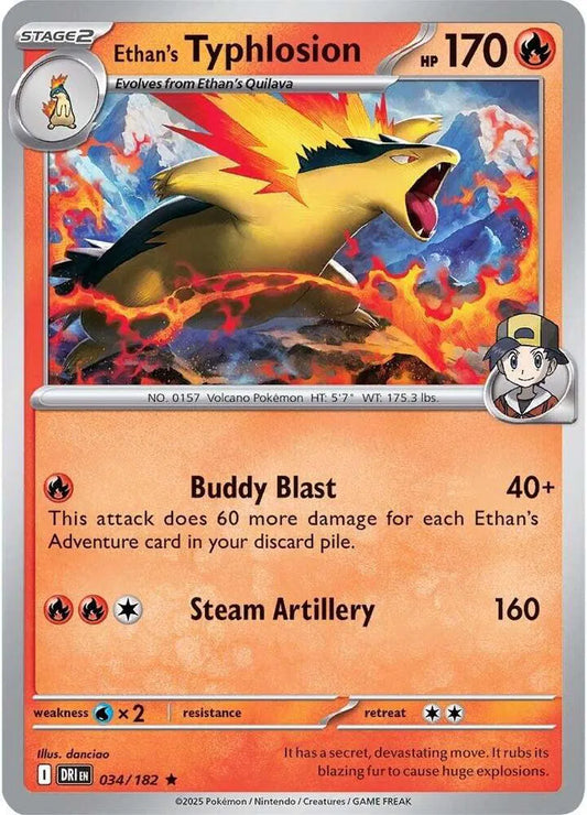 Ethan's Typhlosion (034/182) [Destined Rivals]