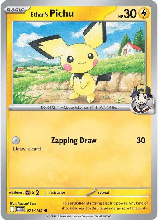 Ethan's Pichu (071/182) [Destined Rivals]