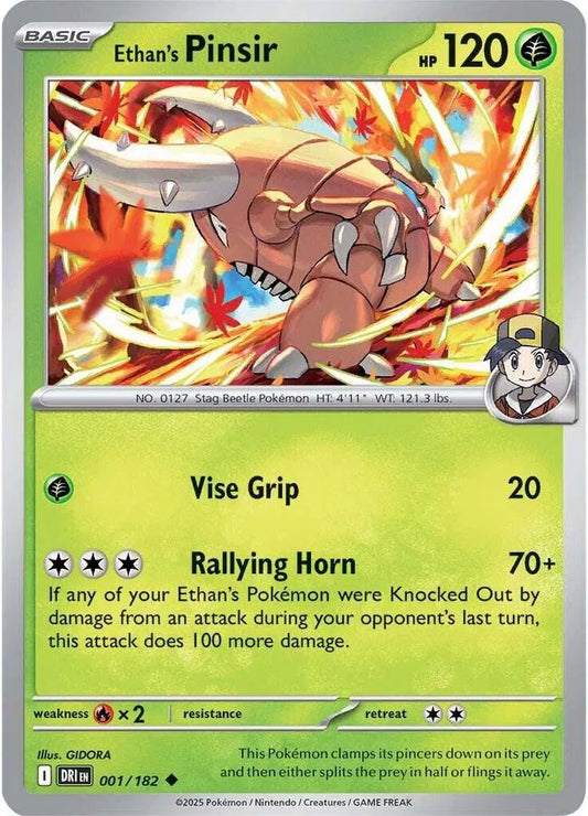 Ethan's Pinsir (001/182) [Destined Rivals]