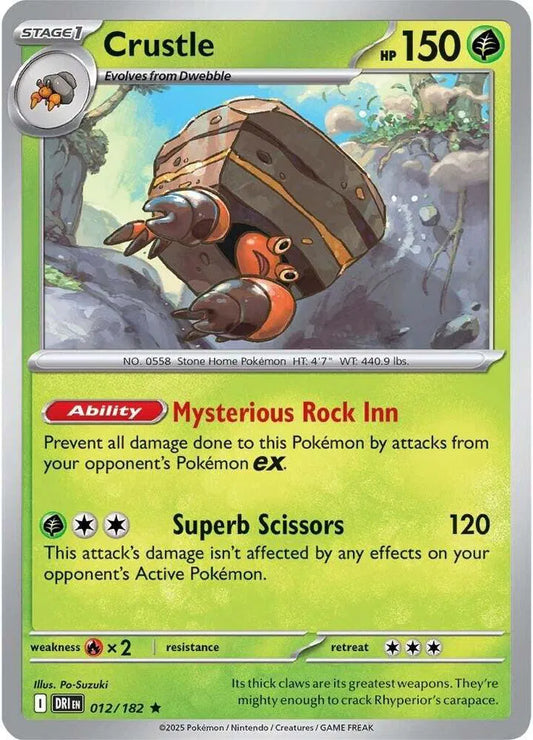 Crustle (012/182) [Destined Rivals]