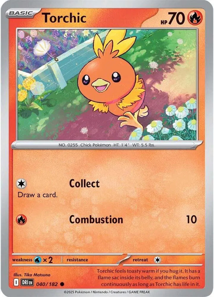 Torchic (040/182) [Destined Rivals]