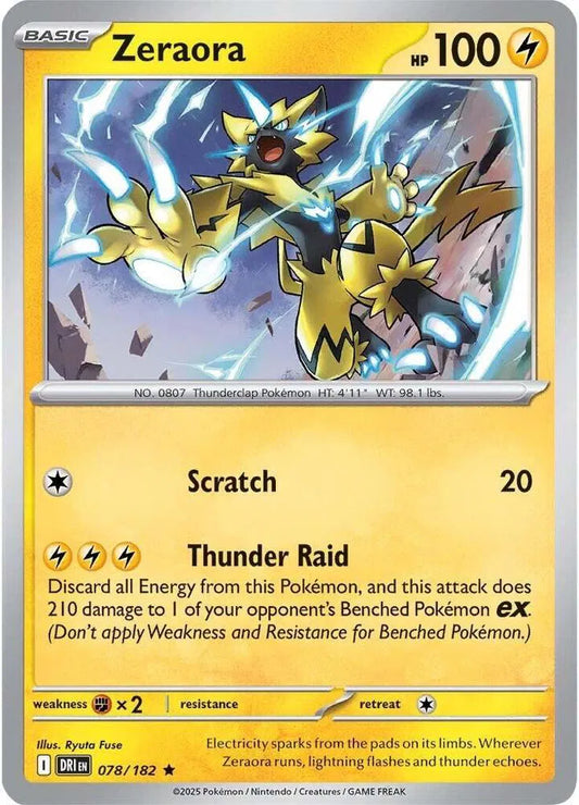 Zeraora (078/182) [Destined Rivals]