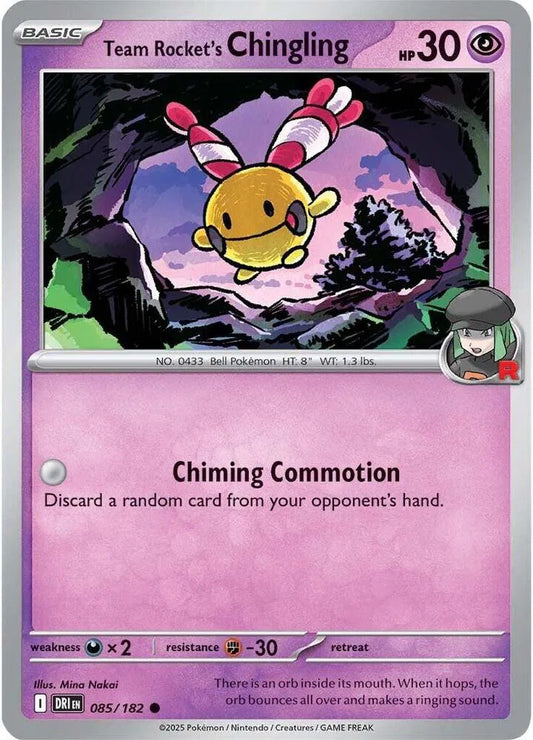 Team Rocket's Chingling (085/182) [Destined Rivals]