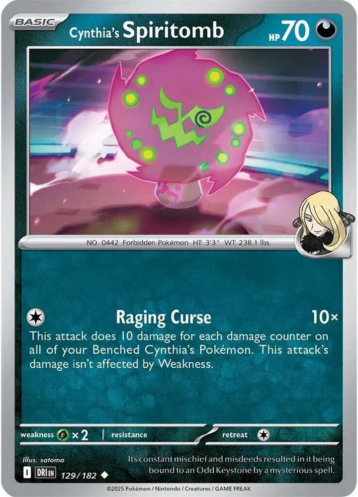 Cynthia's Spiritomb (129/182) [Destined Rivals]