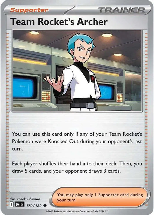 Team Rocket's Archer (170/182) [Destined Rivals]