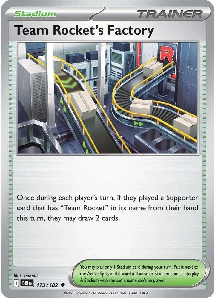 Team Rocket's Factory (173/182) [Destined Rivals]