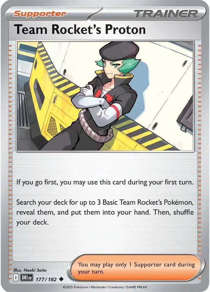 Team Rocket's Proton (177/182) [Destined Rivals]