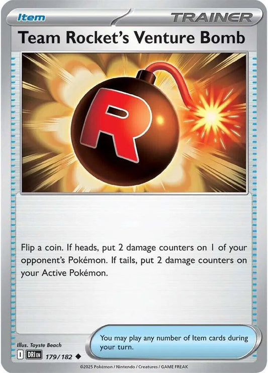 Team Rocket's Venture Bomb (179/182) [Destined Rivals]