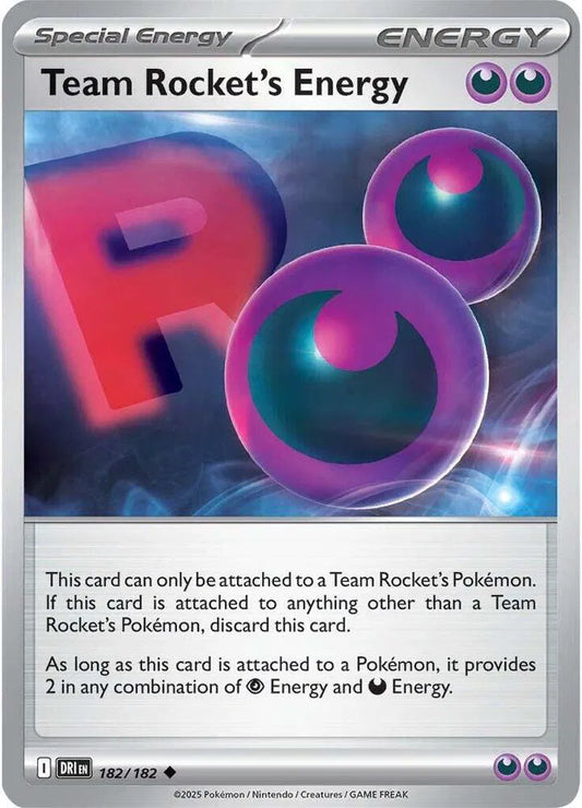 Team Rocket's Energy (182/182) [Destined Rivals]