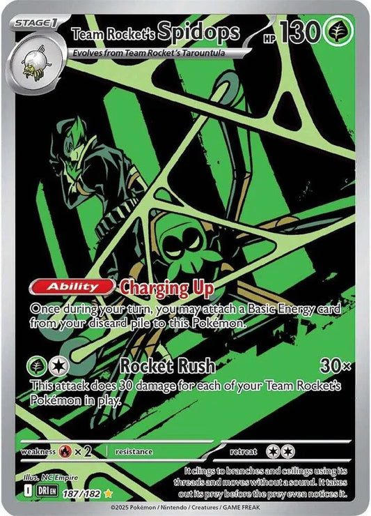 Team Rocket's Spidops (187/182) [Destined Rivals]