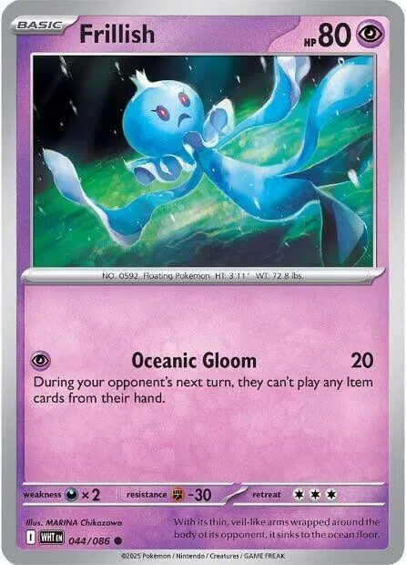 Frillish (044/086) [White Flare]