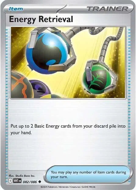 Energy Retrieval (082/086) [White Flare]
