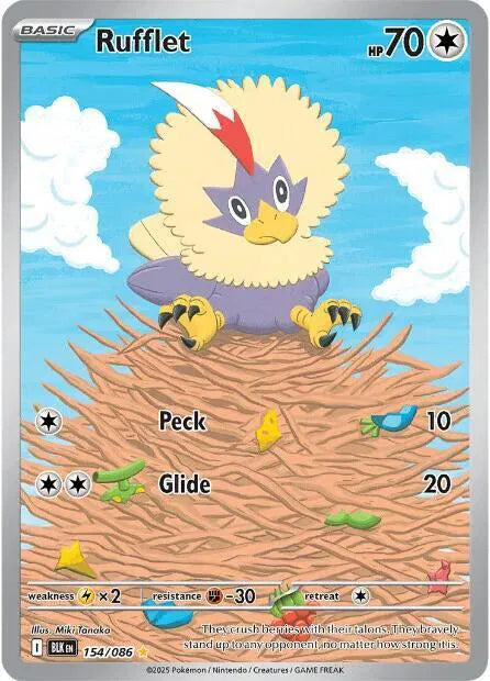 Rufflet (154/086) [Black Bolt]