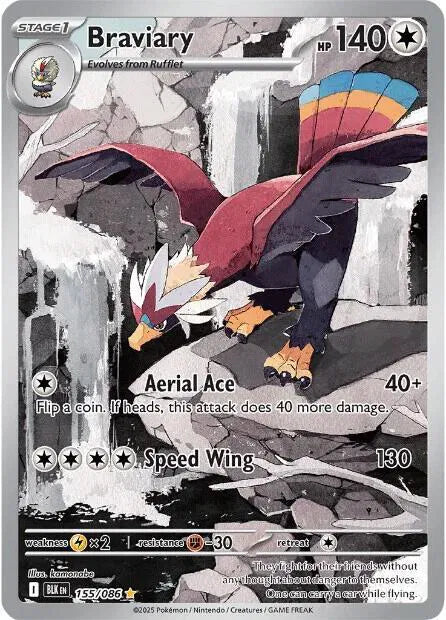 Braviary (155/086) [Black Bolt]