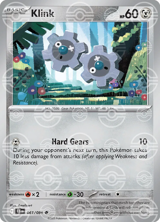 Klink (Poke Ball Pattern) (061/086) [Black Bolt]