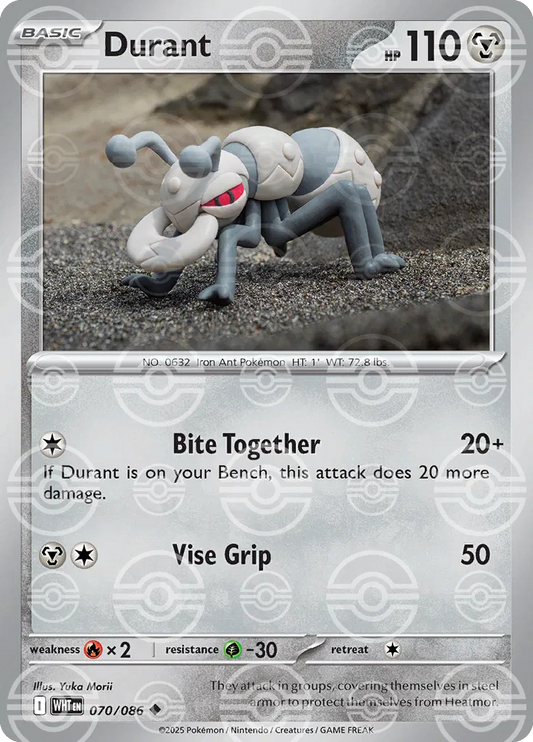 Durant (Poke Ball Pattern) (070/086) [White Flare]