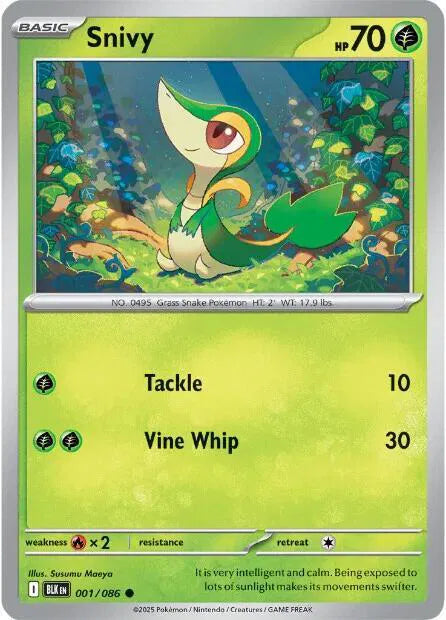 Snivy (001/086) [Black Bolt]