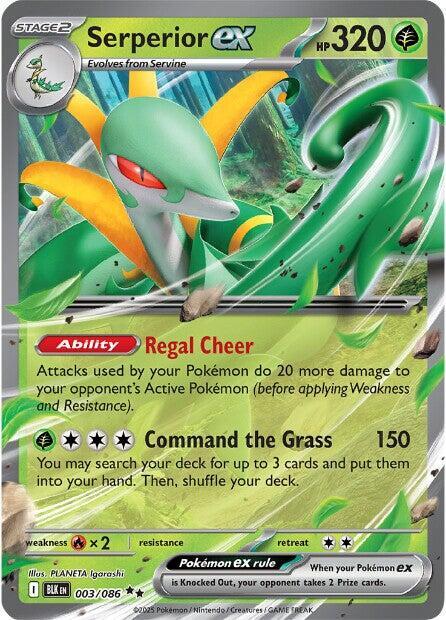 Serperior ex (003/086) [Black Bolt]