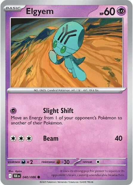 Elgyem (040/086) [Black Bolt]