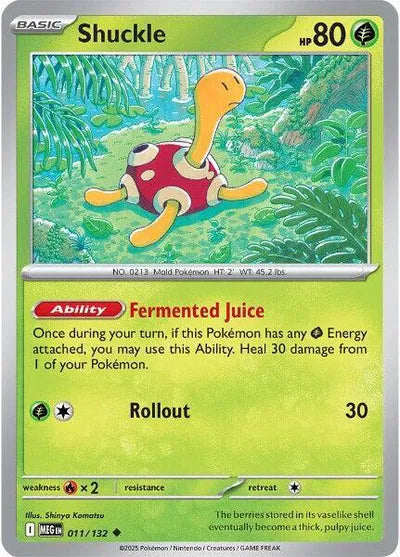 Shuckle (011/132) [Mega Evolution]
