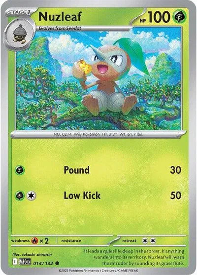 Nuzleaf (014/132) [Mega Evolution]