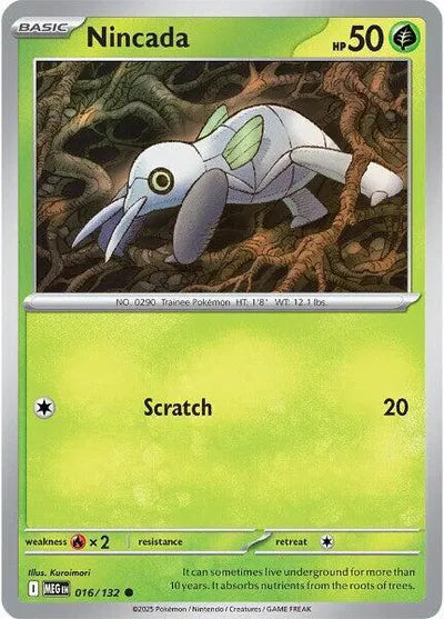 Nincada (016/132) [Mega Evolution]