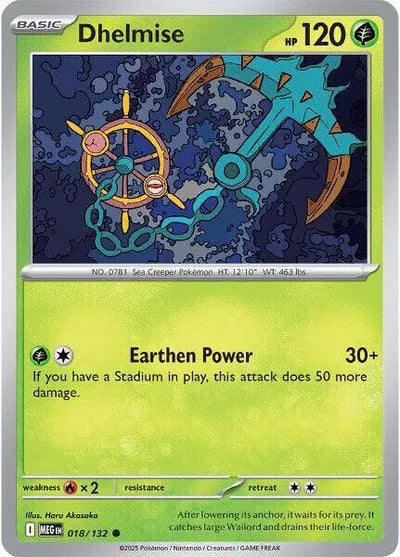 Dhelmise (018/132) [Mega Evolution]