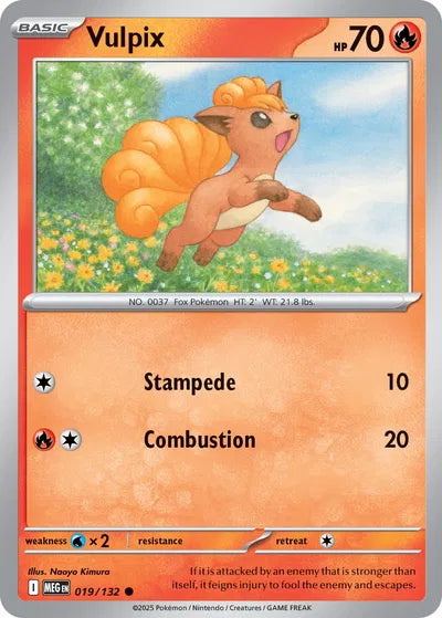 Vulpix (019/132) [Mega Evolution]