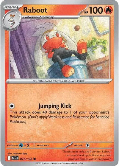 Raboot (027/132) [Mega Evolution]