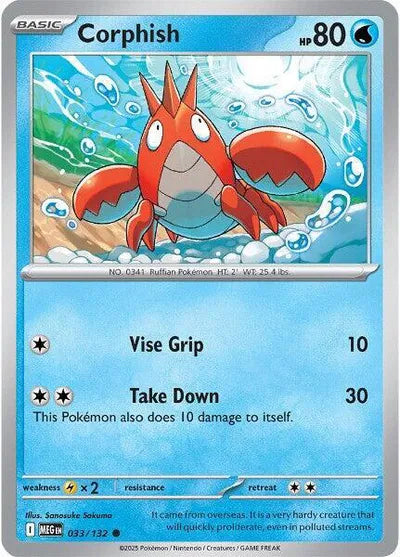 Corphish (033/132) [Mega Evolution]