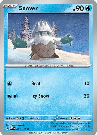 Snover (035/132) [Mega Evolution]