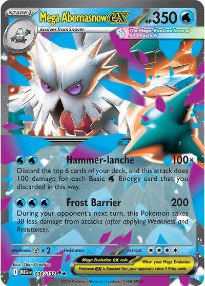 Mega Abomasnow ex (036/132) [Mega Evolution]