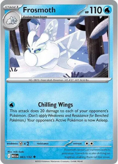 Frosmoth (043/132) [Mega Evolution]