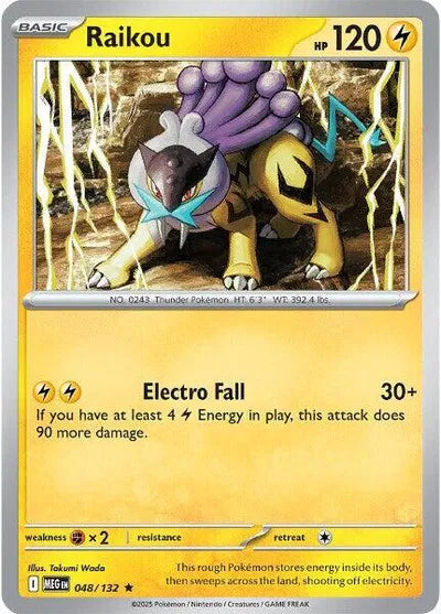 Raikou (048/132) [Mega Evolution]