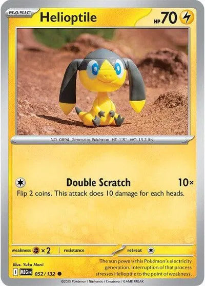 Helioptile (052/132) [Mega Evolution]