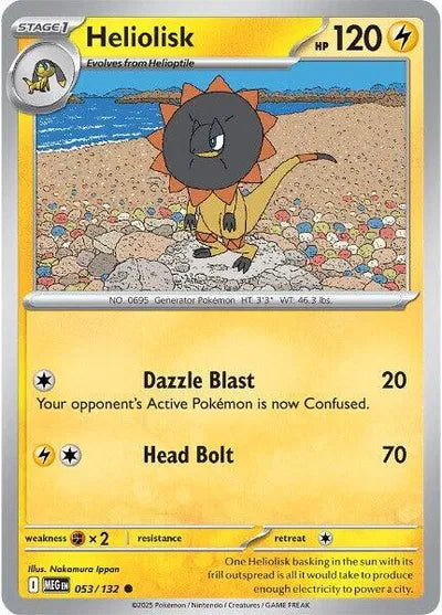 Heliolisk (053/132) [Mega Evolution]