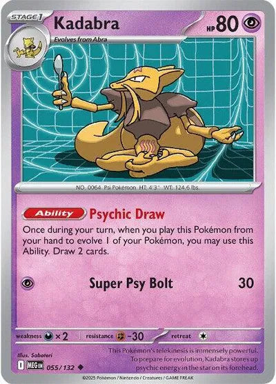 Kadabra (055/132) [Mega Evolution]
