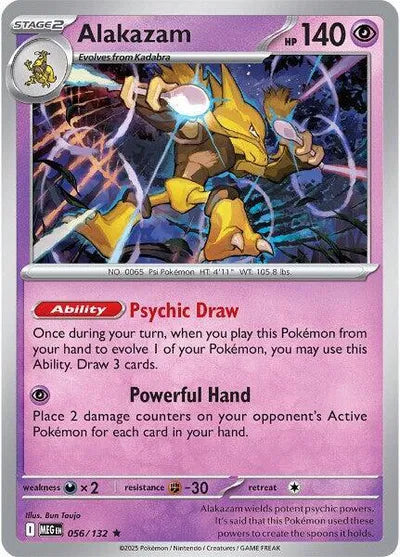 Alakazam (056/132) [Mega Evolution]