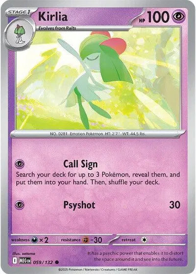 Kirlia (059/132) [Mega Evolution]