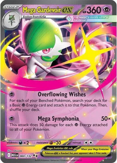 Mega Gardevoir ex (060/132) [Mega Evolution]