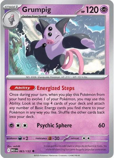 Grumpig (063/132) [Mega Evolution]
