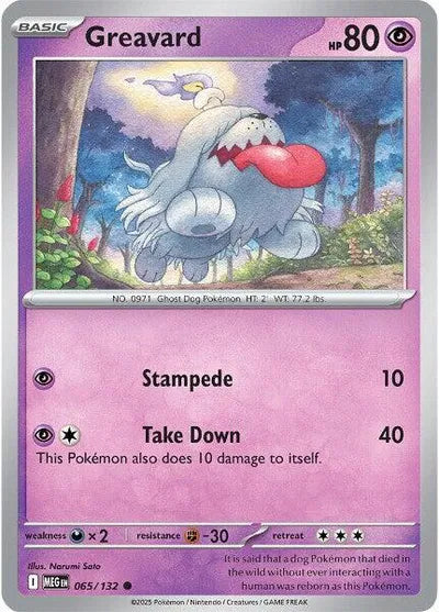 Greavard (065/132) [Mega Evolution]