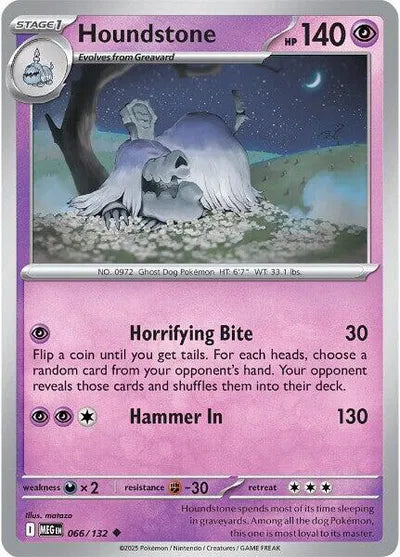 Houndstone (066/132) [Mega Evolution]