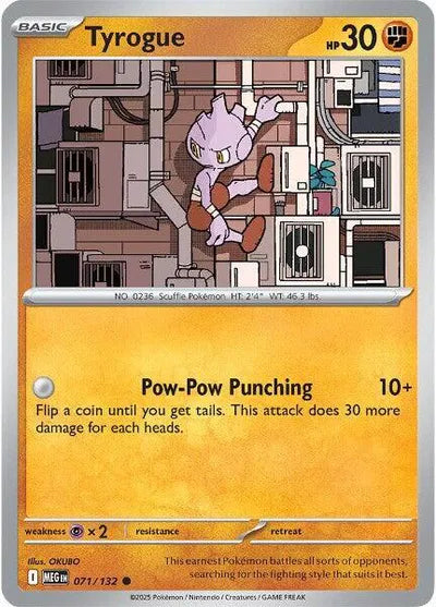 Tyrogue (071/132) [Mega Evolution]