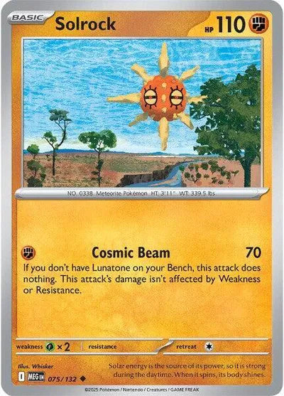 Solrock (075/132) [Mega Evolution]