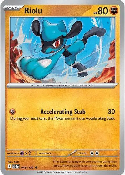 Riolu (076/132) [Mega Evolution]