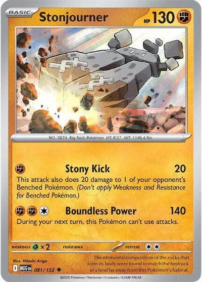 Stonjourner (081/132) [Mega Evolution]