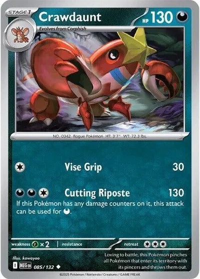 Crawdaunt (085/132) [Mega Evolution]