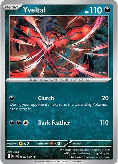 Yveltal (088/132) [Mega Evolution]
