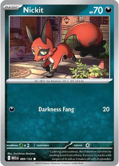 Nickit (089/132) [Mega Evolution]